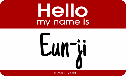 Hello my name is Eun-ji png download