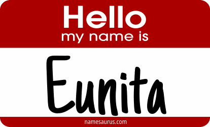 Hello my name is Eunita png download