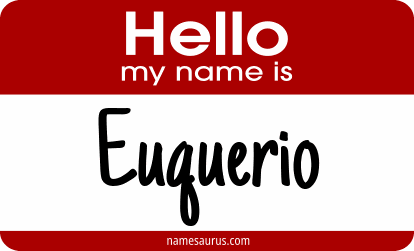 Hello my name is Euquerio png download