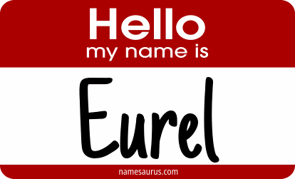 Hello my name is Eurel png download