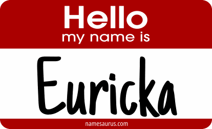 Hello my name is Euricka png download