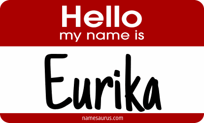 Hello my name is Eurika png download