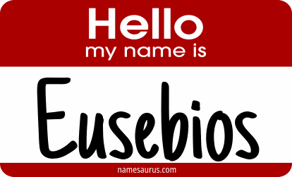 Hello my name is Eusebios png download