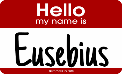 Hello my name is Eusebius png download