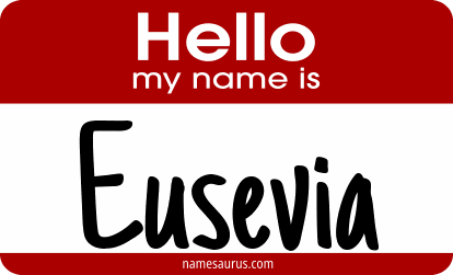 Hello my name is Eusevia png download