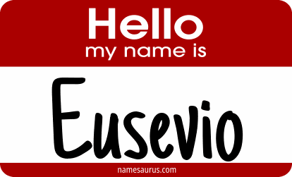 Hello my name is Eusevio png download