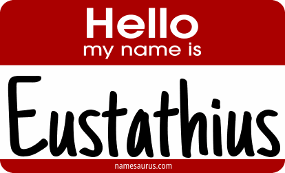 Hello my name is Eustathius png download