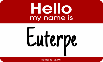 Hello my name is Euterpe png download