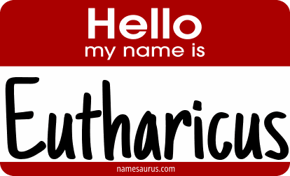 Hello my name is Eutharicus png download