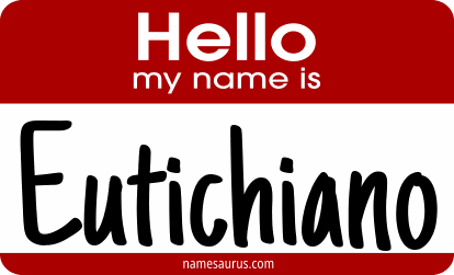 Hello my name is Eutichiano png download