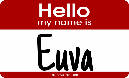 Hello my name is Euva png download