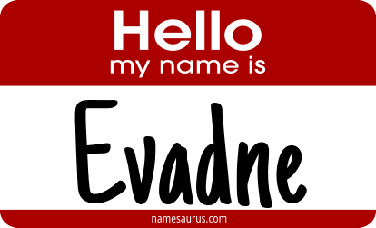 Hello my name is Evadne png download