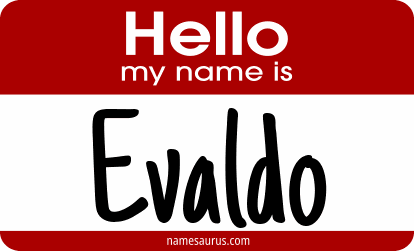 Hello my name is Evaldo png download