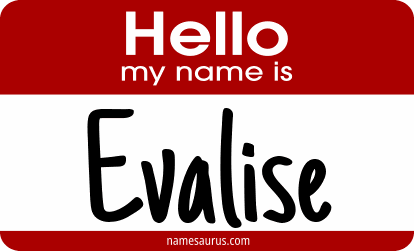Hello my name is Evalise png download