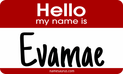 Hello my name is Evamae png download