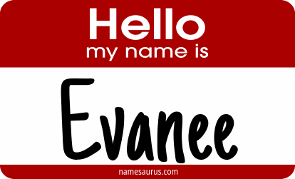 Hello my name is Evanee png download