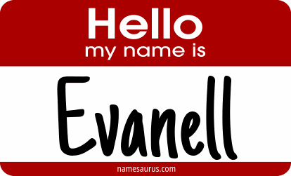 Hello my name is Evanell png download