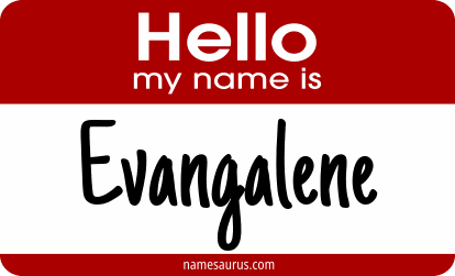 Hello my name is Evangalene png download