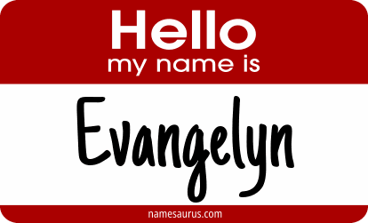 Hello my name is Evangelyn png download