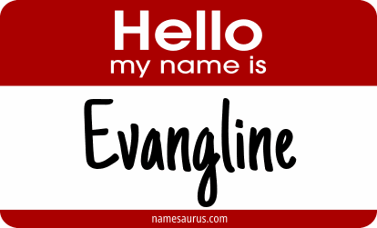 Hello my name is Evangline png download