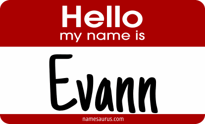 Hello my name is Evann png download