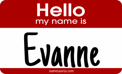 Hello my name is Evanne png download