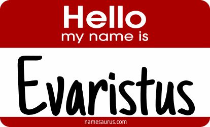 Hello my name is Evaristus png download