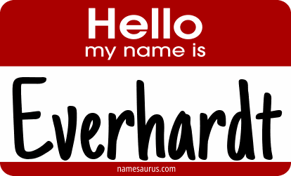 Hello my name is Everhardt png download