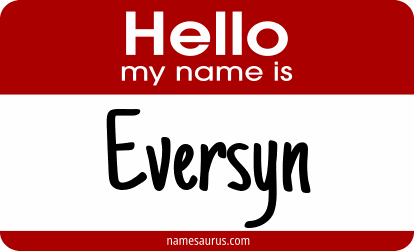 Hello my name is Eversyn png download