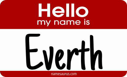 Hello my name is Everth png download