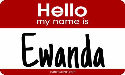 Hello my name is Ewanda png download