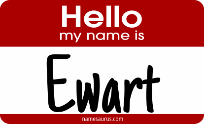 Hello my name is Ewart png download