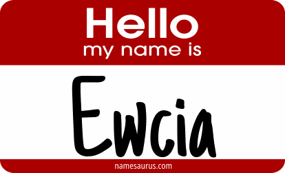 Hello my name is Ewcia png download