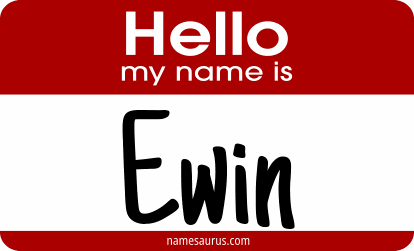 Hello my name is Ewin png download
