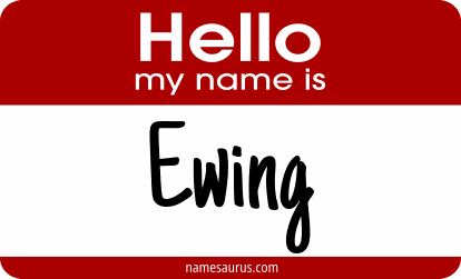 Hello my name is Ewing png download