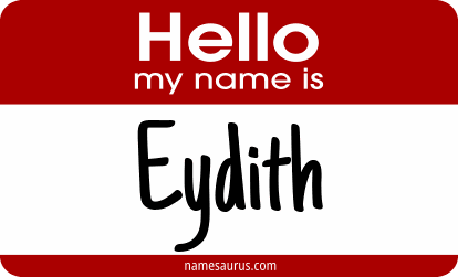 Hello my name is Eydith png download