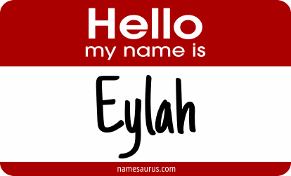Hello my name is Eylah png download