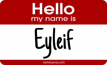 Hello my name is Eyleif png download