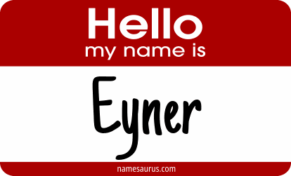 Hello my name is Eyner png download