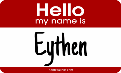 Hello my name is Eythen png download