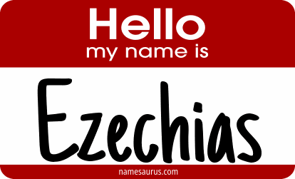 Hello my name is Ezechias png download