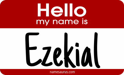 Hello my name is Ezekial png download
