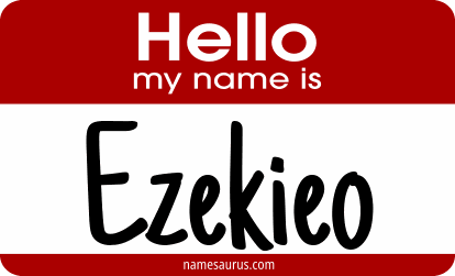 Hello my name is Ezekieo png download