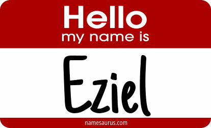 Hello my name is Eziel png download