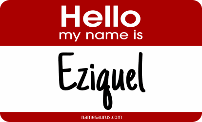 Hello my name is Eziquel png download