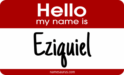 Hello my name is Eziquiel png download