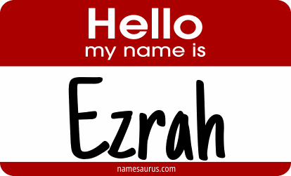 Hello my name is Ezrah png download