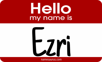 Hello my name is Ezri png download