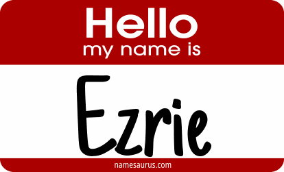 Hello my name is Ezrie png download