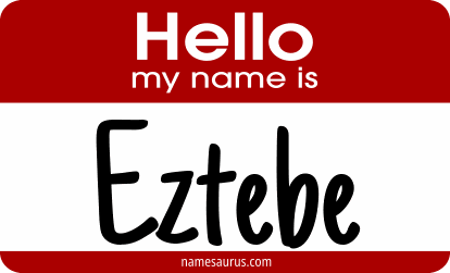 Hello my name is Eztebe png download